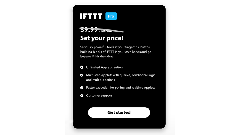 Video: IFTTT Announce New Pro Version with Paid for Subscription