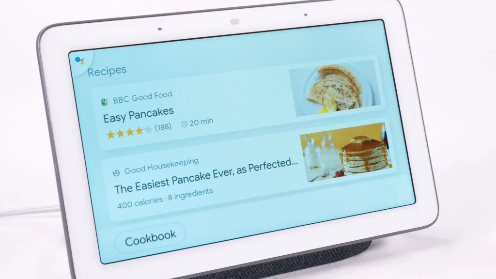 Google nest hub smart home device