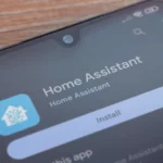 Home Assistant app displayed on a phone