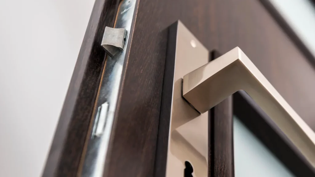 Door left unlocked or open