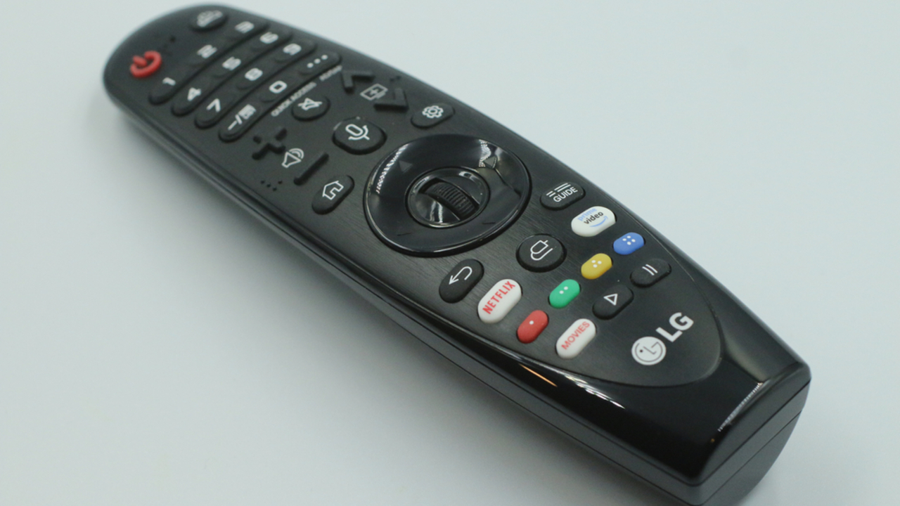 LG Magic Remote close-up